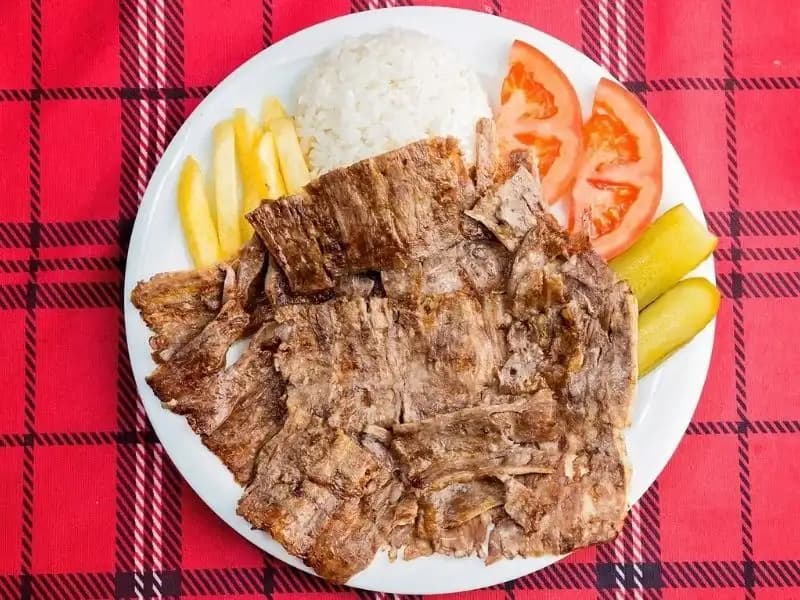 Pilav Ü. Yapr. Döner (150g)